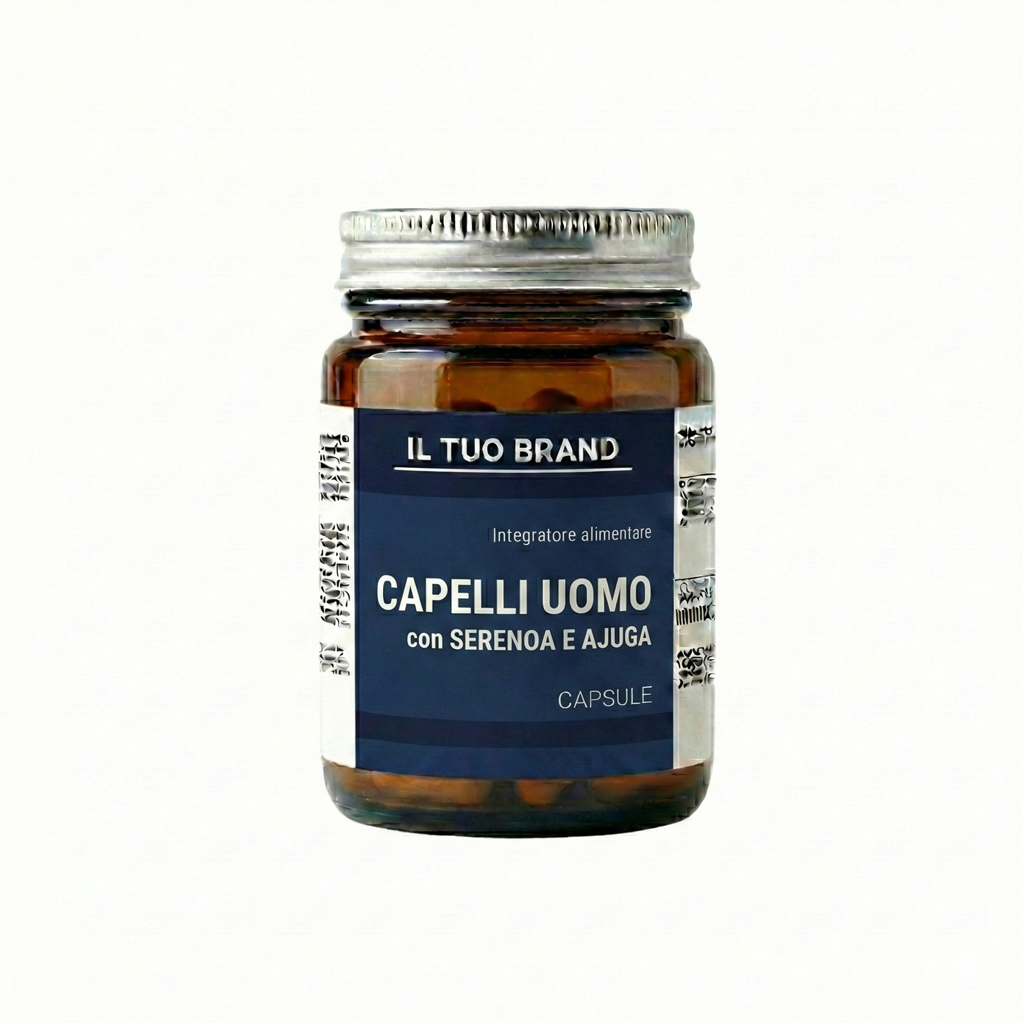 Capelli UOMO con Serenoa e Ajuga - capsule - B2B