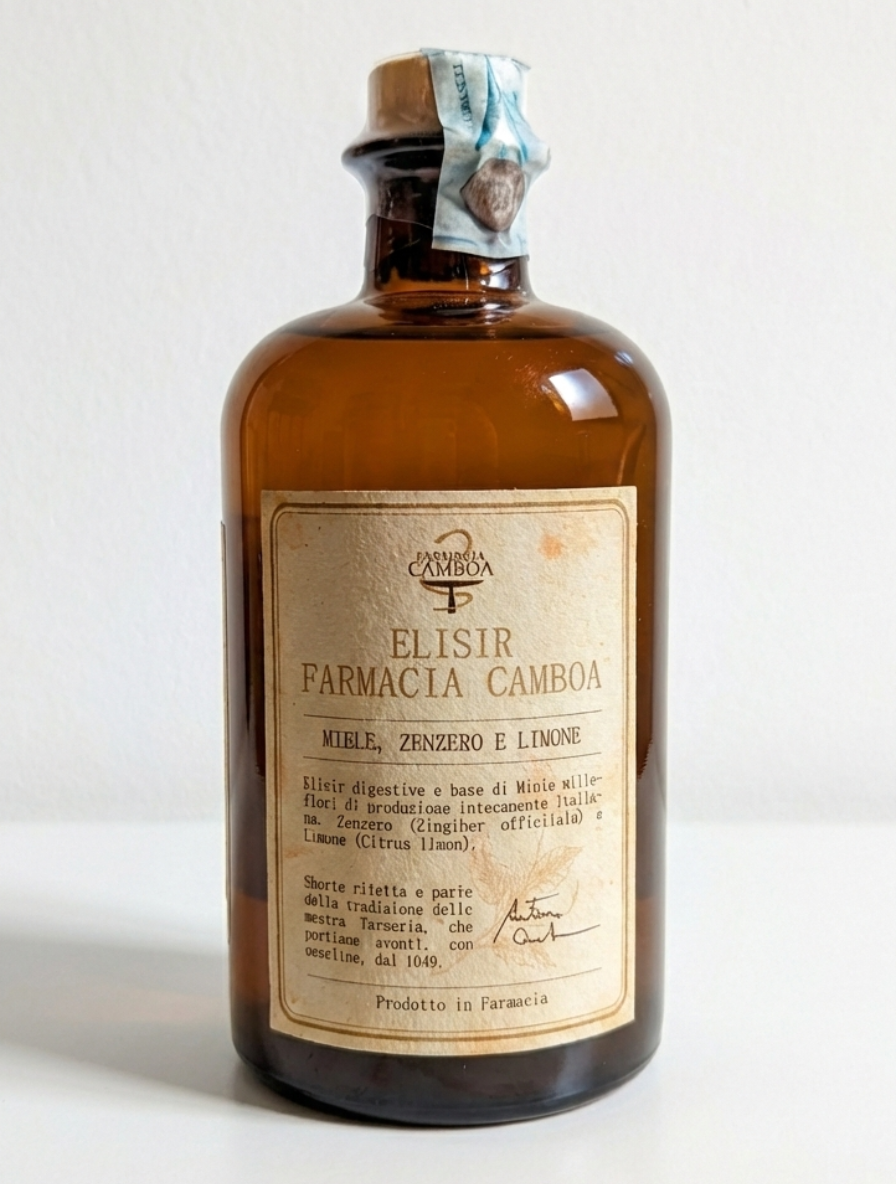 ELISIR MIELE, ZENZERO E LIMONE