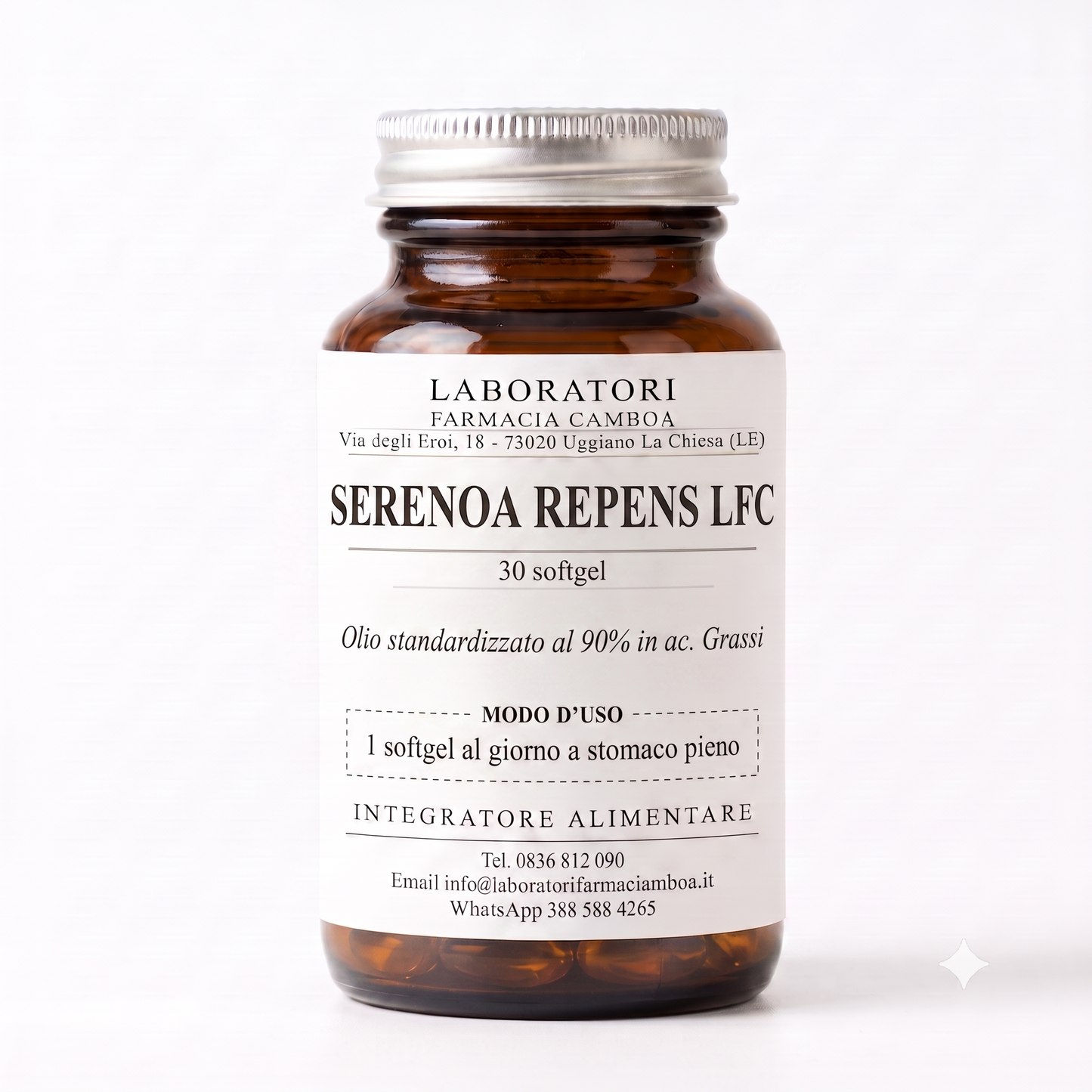 SERENOA REPENS 30 SOFTGEL - OLIO TIT. 90%