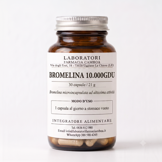 BROMELINA 10.000 GDU/g MICROINCAPSULATA 30CPS
