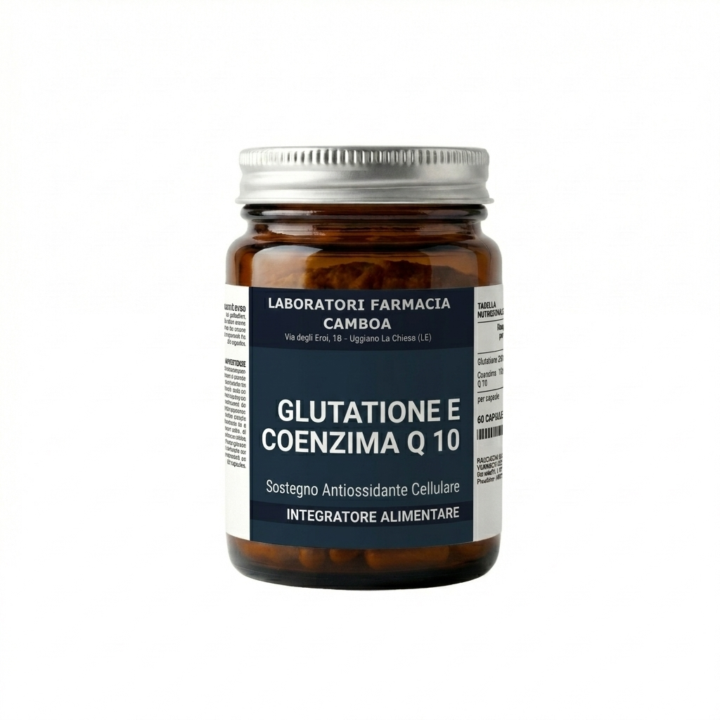 COENZIMA Q10 E GLUTATIONE FORTE - 60 CAPSULE