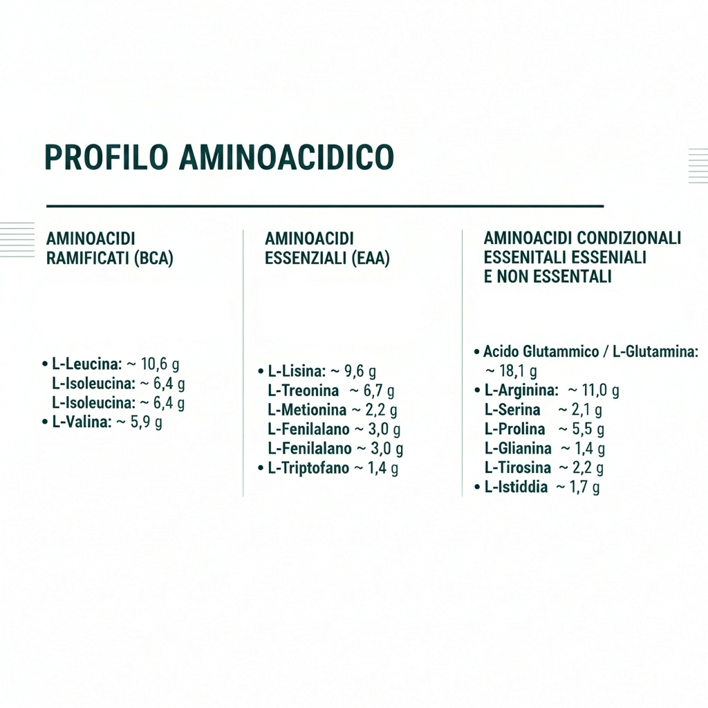 Proteine del siero del latte idrolizzate e concentrate Made in ITALY - 1 kg