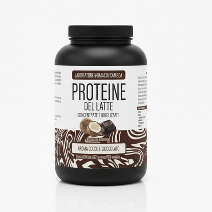 Proteine del siero del latte idrolizzate e concentrate Made in ITALY - 1 kg