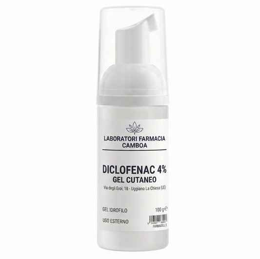 DICLOFENAC GEL 4% - ANTINFIAMMATORIO TOPICO