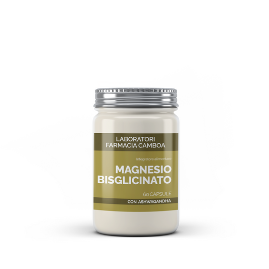 MAGNESIO BISGLICINATO e ASHWAGANDHA 60 capsule - B2B