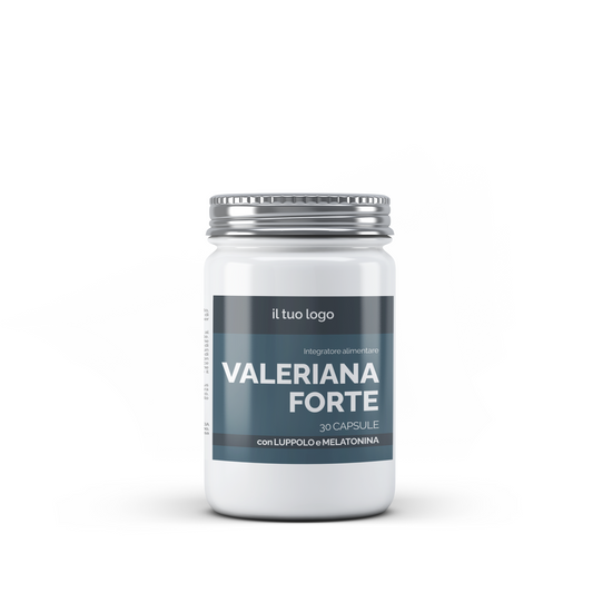 Valeriana FORTE con Luppolo e Melatonina - 30 capsule - B2B LABORATORI FARMACIA CAMBOA