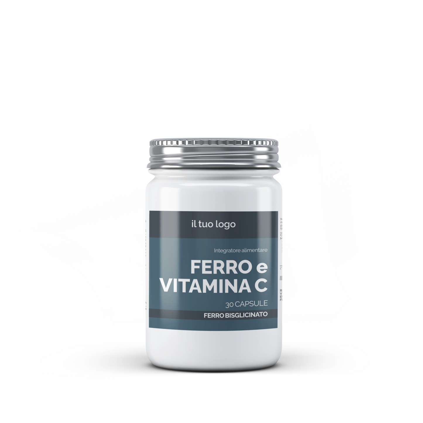 Ferro con Vitamina C e Acido Folico - 30 capsule - B2B LABORATORI FARMACIA CAMBOA